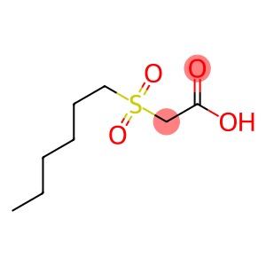 2-(hexylsulfonyl)acetic acid