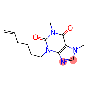 3-(5-Hexenyl)-1,7-dimethylxanthine