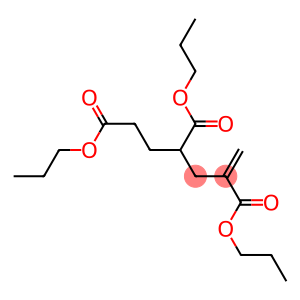 1-Hexene-2,4,6-tricarboxylic acid tripropyl ester