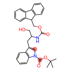 3-[2-(9H-FLUOREN-9-YLMETHOXYCARBONYLAMINO)-3-HYDROXY-PROPYL]- INDOLE-1-CARBOXYLIC ACID TERT-BUTYL ESTER