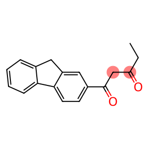 1-(9H-fluoren-2-yl)pentane-1,3-dione