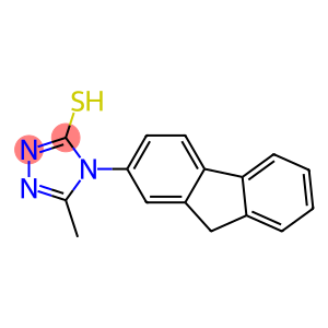 4-(9H-fluoren-2-yl)-5-methyl-4H-1,2,4-triazole-3-thiol