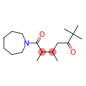 1-[(Hexahydro-1H-azepin)-1-yl]-2,3,6,6-tetramethyl-1,5-heptanedione