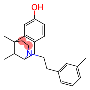 1,2,3,4,5,6-Hexahydro-6,11-dimethyl-3-[2-(m-tolyl)ethyl]-2,6-methano-3-benzazocin-8-ol