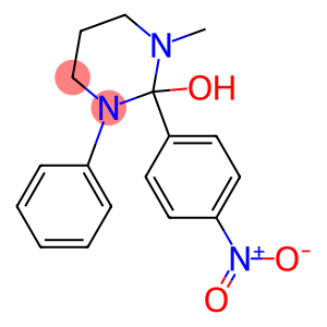 Hexahydro-1-methyl-2-(4-nitrophenyl)-3-phenylpyrimidin-2-ol