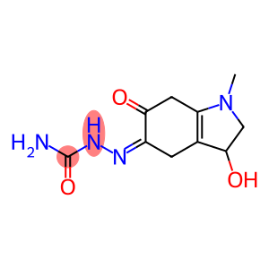 1-[(2,3,4,5,6,7-Hexahydro-3-hydroxy-1-methyl-6-oxo-1H-indol)-5-ylidene]semicarbazide