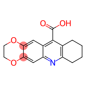 2,3,7,8,9,10-HEXAHYDRO-[1,4]DIOXINO[2,3-B]ACRIDINE-11-CARBOXYLIC ACID