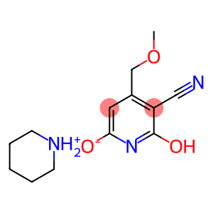 HEXAHYDROPYRIDINIUM 5-CYANO-6-HYDROXY-4-(METHOXYMETHYL)PYRIDIN-2-OLATE