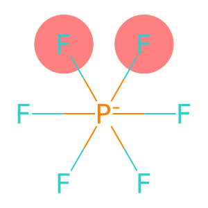 hexafluorophosphate ion