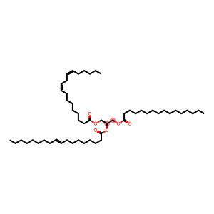 1-hexadecanoyl-2-(9Z-octadecenoyl)-3-(9Z,12Z-octadecadienoyl)-sn-glycerol