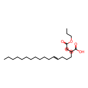 2-(4-Hexadecenyl)succinic acid 1-hydrogen 4-propyl ester