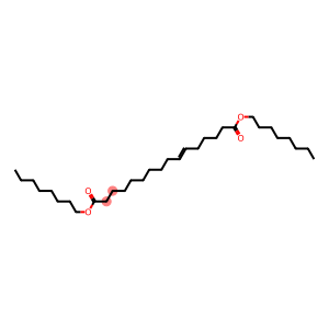 10-Hexadecenedioic acid dioctyl ester
