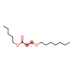 3-Heptyloxypropionic acid pentyl ester