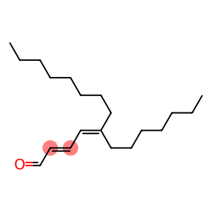 5-Heptyl-2,4-tridecadienal