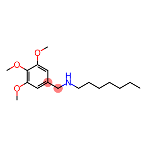 heptyl[(3,4,5-trimethoxyphenyl)methyl]amine