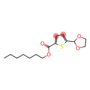 HEPTYL 5-(1,3-DIOXOLAN-2-YL)-2-THIOPHENECARBOXYLATE