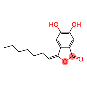 3-heptylidene-5,6-dihydroxyphthalide