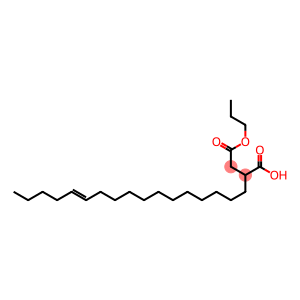 2-(12-Heptadecenyl)succinic acid 1-hydrogen 4-propyl ester