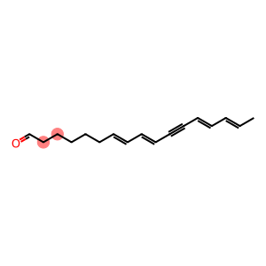 7,9,13,15-Heptadecatetrene-11-ynal