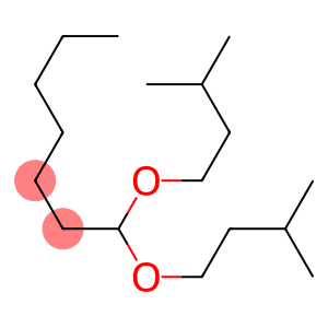 Heptanal diisopentyl acetal