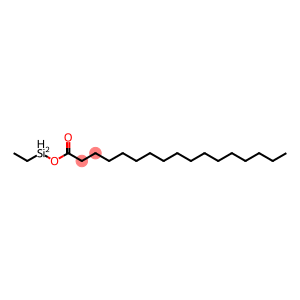 Heptadecanoic acid ethylsilyl ester