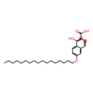 6-HEPTADECYLOXY-1-HYDROXY-NAPHTHALENE-2-CARBOXYLIC ACID