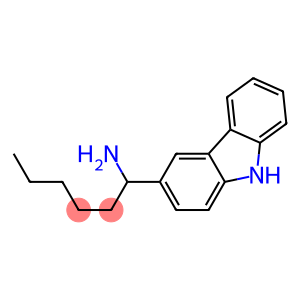 1-(9H-carbazol-3-yl)hexan-1-amine