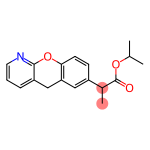 2-[5H-[1]Benzopyrano[2,3-b]pyridin-7-yl]propionic acid isopropyl ester