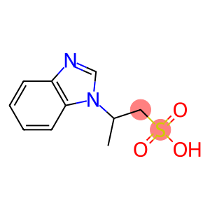 1-(1H-Benzimidazol-1-yl)-1-methylethane-2-sulfonic acid