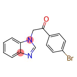 2-(1H-BENZIMIDAZOL-1-YL)-1-(4-BROMOPHENYL)ETHANONE