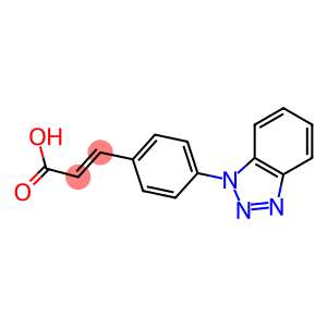 3-[4-(1H-1,2,3-benzotriazol-1-yl)phenyl]prop-2-enoic acid