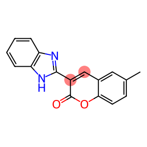 3-(1H-benzimidazol-2-yl)-6-methyl-2H-chromen-2-one