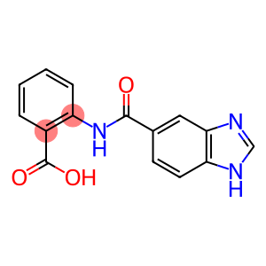 2-[(1H-benzimidazol-5-ylcarbonyl)amino]benzoic acid