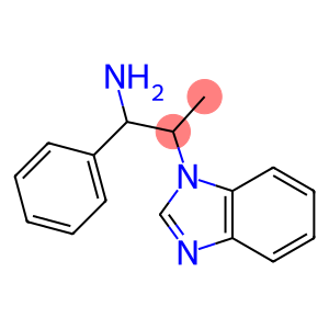 2-(1H-benzimidazol-1-yl)-1-phenylpropan-1-amine