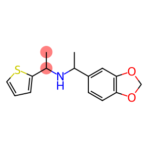 [1-(2H-1,3-benzodioxol-5-yl)ethyl][1-(thiophen-2-yl)ethyl]amine