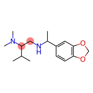 [1-(2H-1,3-benzodioxol-5-yl)ethyl][2-(dimethylamino)-3-methylbutyl]amine