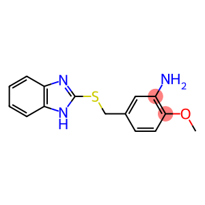 5-[(1H-1,3-benzodiazol-2-ylsulfanyl)methyl]-2-methoxyaniline