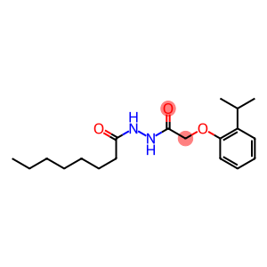 2-(2-isopropylphenoxy)-N'-octanoylacetohydrazide