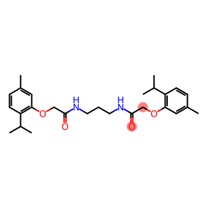 2-(2-isopropyl-5-methylphenoxy)-N-(3-{[2-(2-isopropyl-5-methylphenoxy)acetyl]amino}propyl)acetamide