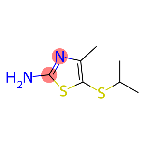 5-(isopropylthio)-4-methyl-1,3-thiazol-2-amine