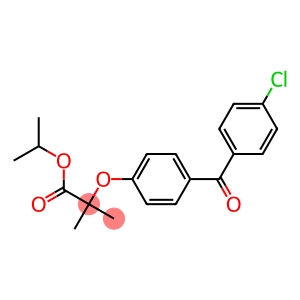 isopropyl 2-[4-(4-chlorobenzoyl)phenoxy]-2-methylpropanoate