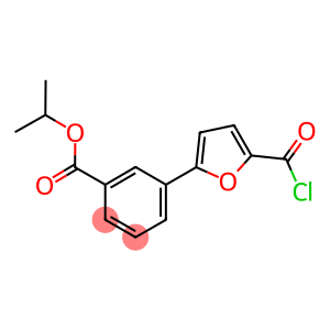 ISOPROPYL 3-[5-(CHLOROCARBONYL)-2-FURYL]BENZOATE