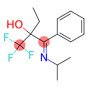 1-ISOPROPYLIMINO-1-PHENYL-2-TRIFLUOROMETHYL-BUTAN-2-OL