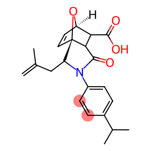 2-(4-ISOPROPYLPHENYL)-3-(2-METHYLPROP-2-EN-1-YL)-1-OXO-1,2,3,6,7,7A-HEXAHYDRO-3A,6-EPOXYISOINDOLE-7-CARBOXYLIC ACID