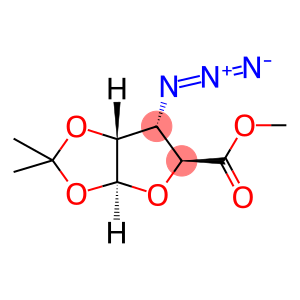 2,3-ISOPROPYLIDENE-2R,3R-DIOXY-4S-AZIDO-TETRAHYDROFURAN-5S-CARBOXYLIC ACID METHYL ESTER