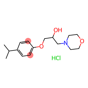 1-(4-ISOPROPYLPHENOXY)-3-MORPHOLIN-4-YLPROPAN-2-OL HYDROCHLORIDE