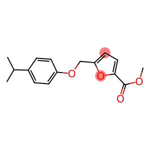 5-(4-ISOPROPYL-PHENOXYMETHYL)-FURAN-2-CARBOXYLIC ACID METHYL ESTER