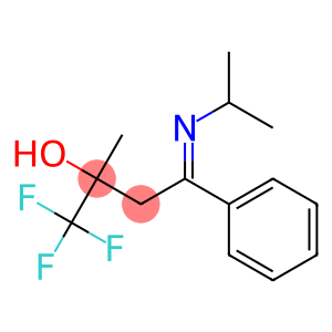 1-ISOPROPYLIMINO-1-PHENYL-3-(TRIFLUOROMETHYL)BUTAN-3-OL