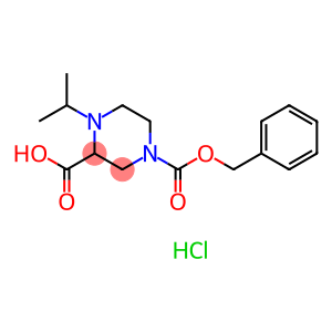 4-ISOPROPYL-PIPERAZINE-1,3-DICARBOXYLIC ACID 1-BENZYL ESTER HYDROCHLORIDE