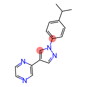 2-[1-(4-ISOPROPYLPHENYL)-1H-PYRAZOL-4-YL]PYRAZINE